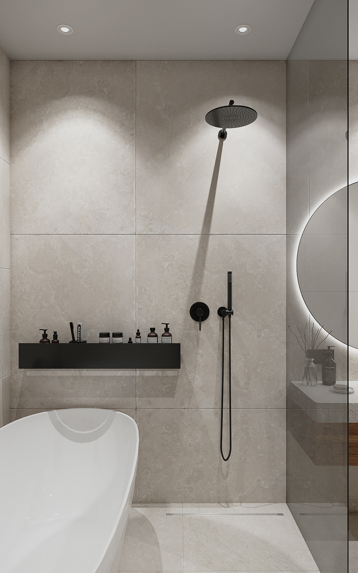 3D Visualization 3ds max archviz bathroom visualization  CGI interior design  Interior Visualization interiordesign візуалізація