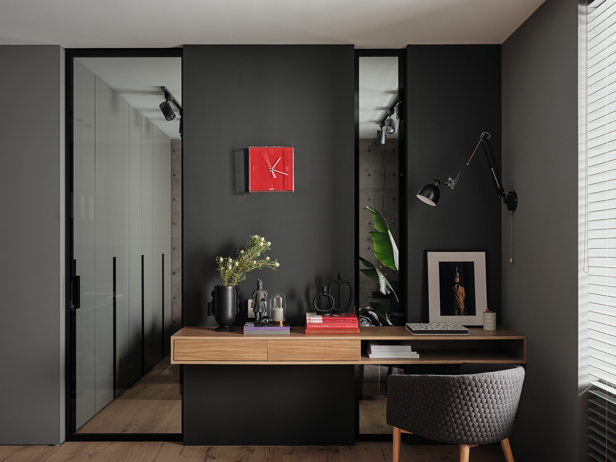 apartment concrete Interior interior design  minimalistic