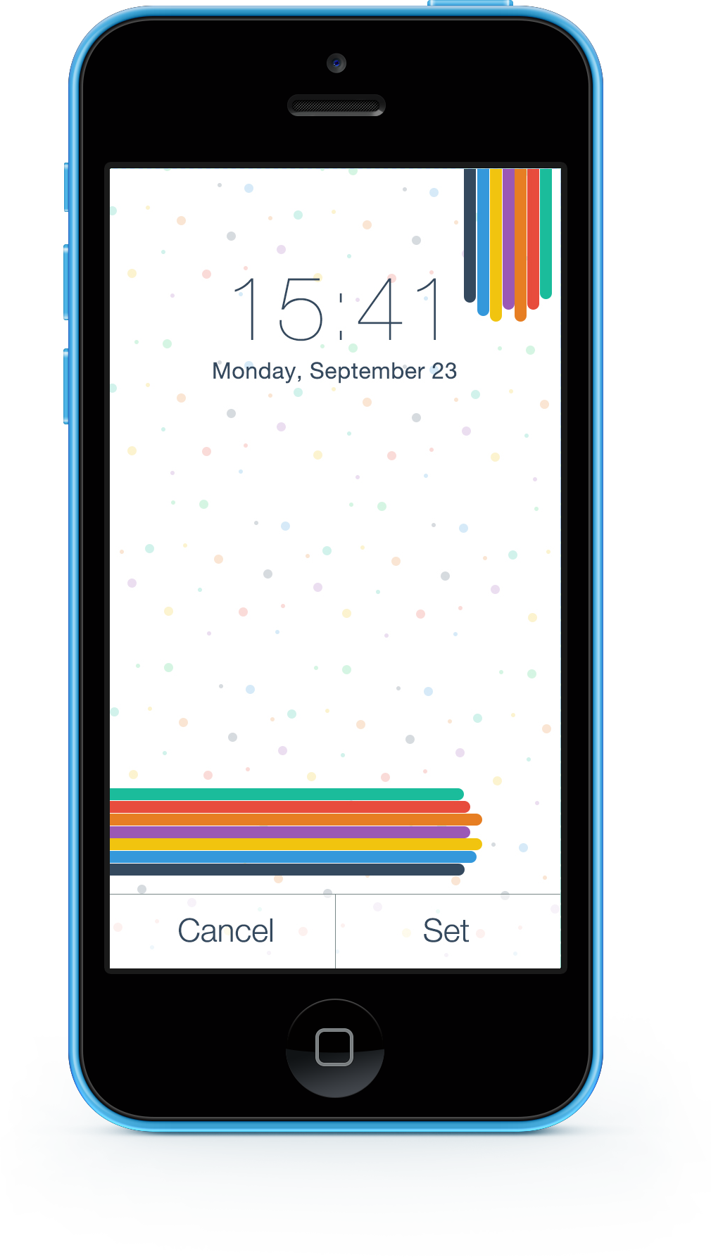 iPhone-5C iphone wallpaper animation  animated UI ux