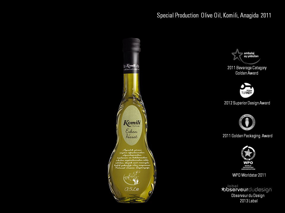 komili pet bottle bottle design Oil Bottle design turkey Design Award olive oil bottle Oil bottle design