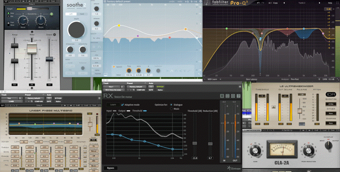 python Post Production Maurizio Armato pro tools Studio Recording Audio plot Avid mix