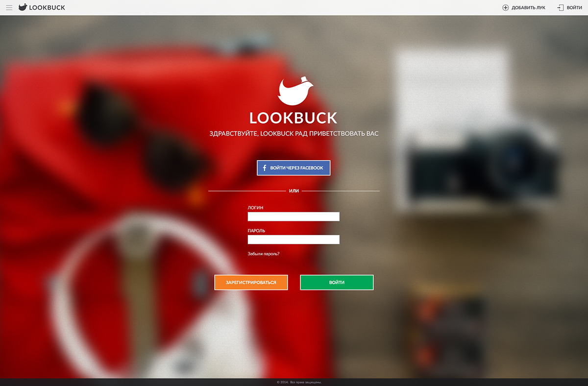 look photo pin LookBuck buck service one-page conversion e-commerce view