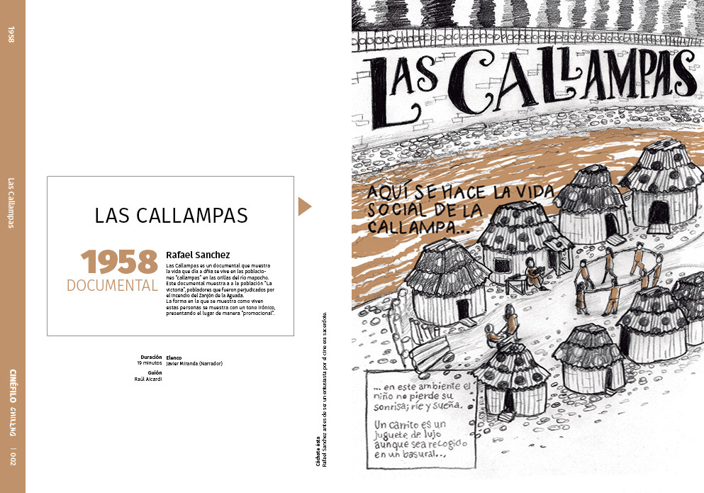 Proyecto Libro: Cinéfilo Chileno, 100 años de cine ilustrados. 60a12431843001.5662f59c9b886