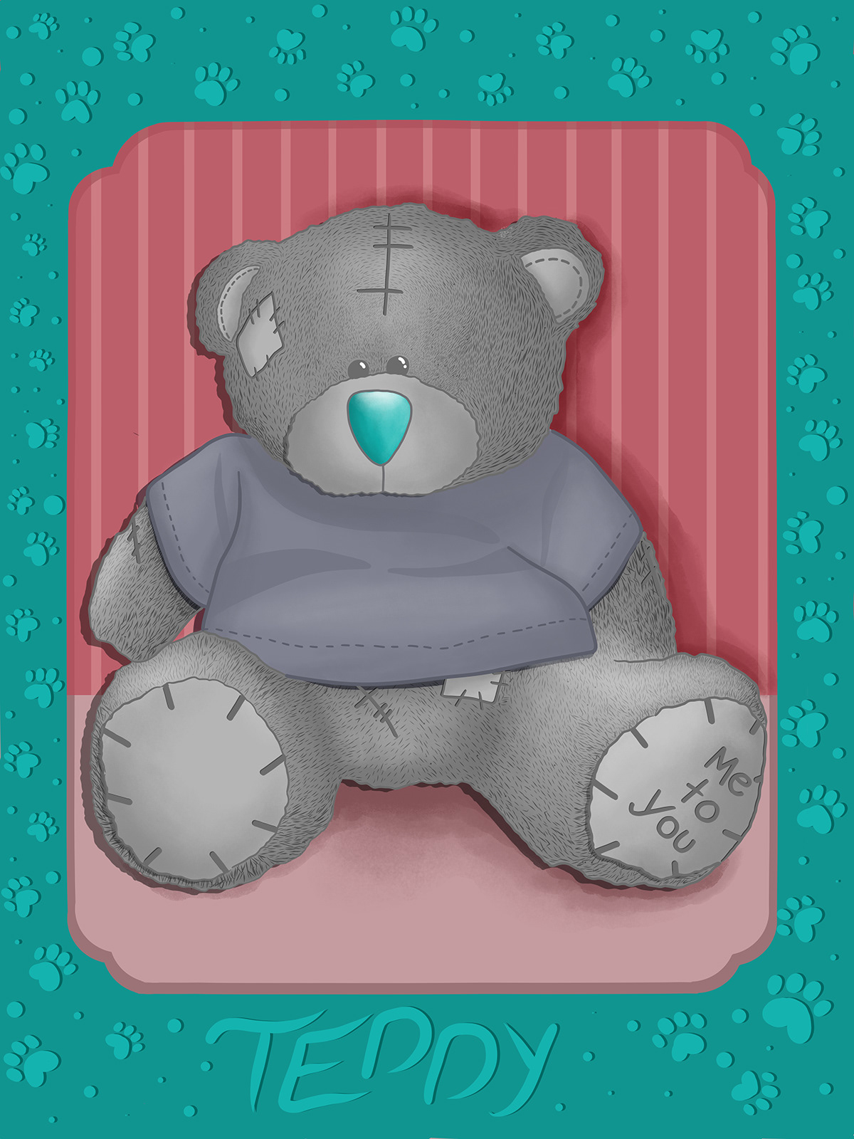 bear Behance oso peluche Teddy toy