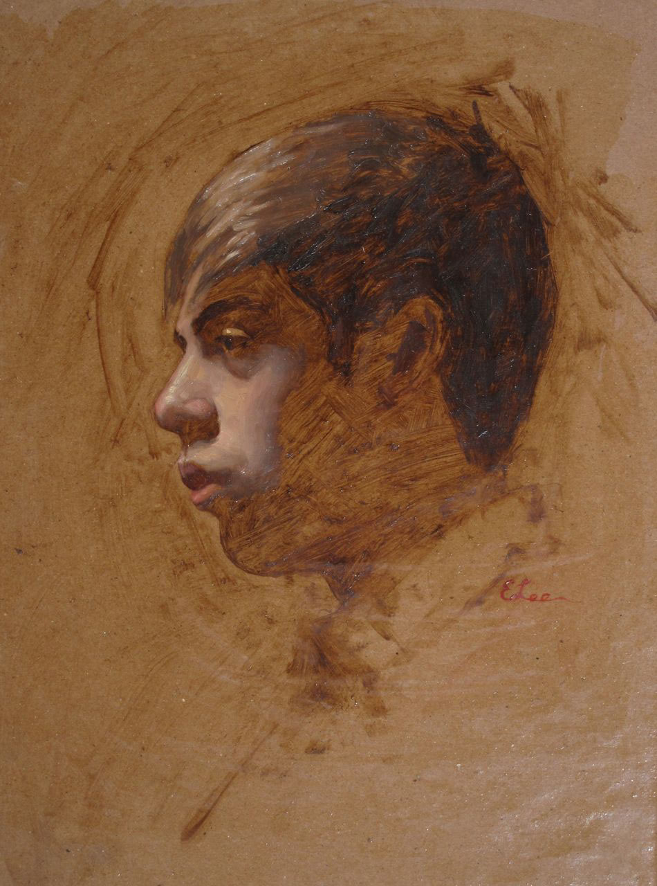 Oil Painting Figure Painting Portrait Painting Realism alla prima sketching portrait faces