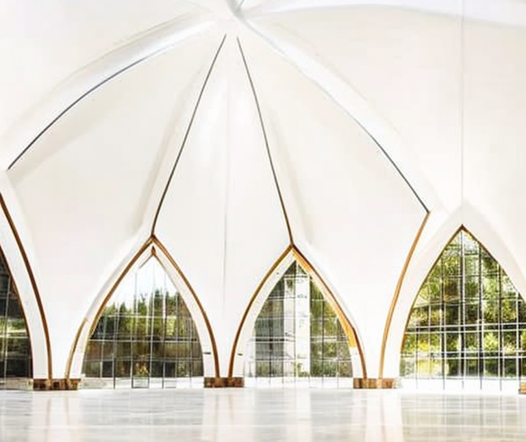 revit architecture Render visualization 3D modern mosque exterior interior design  artificial intelligence