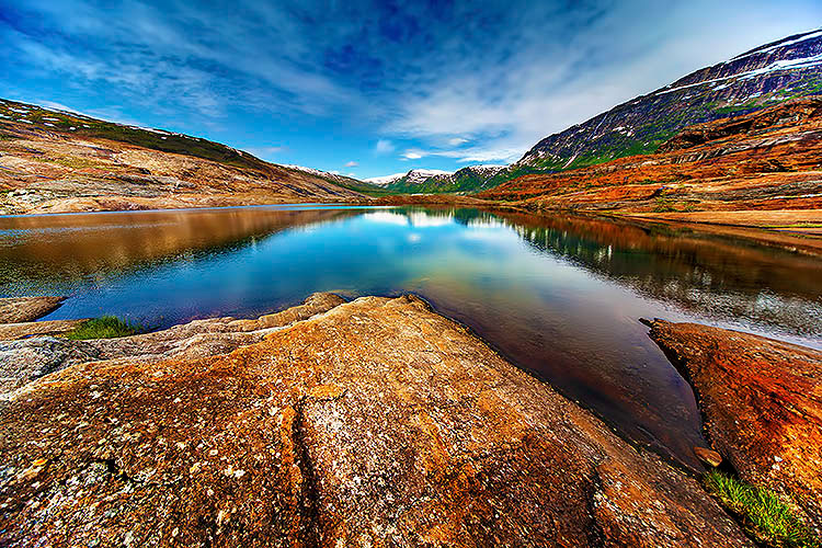 norway fjord water light Landscape Nature