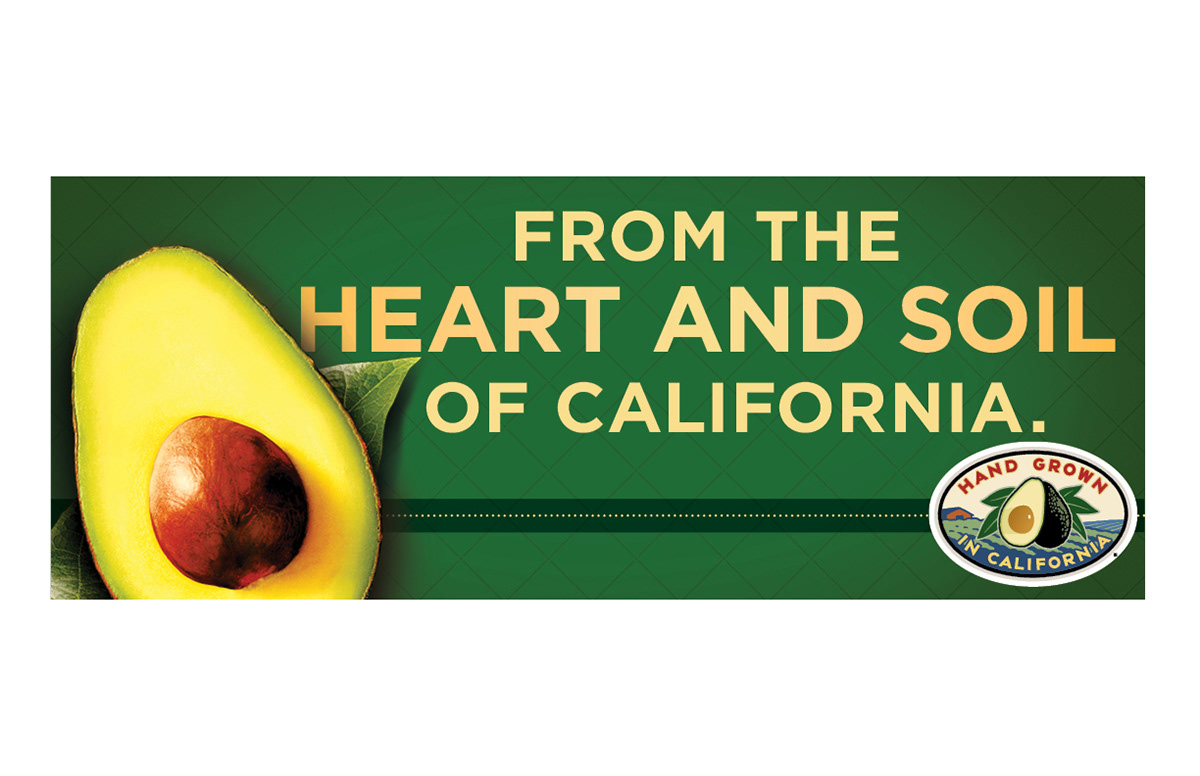 California Avocados  outdoor billboard OOH Outdoor California Avocado Commission