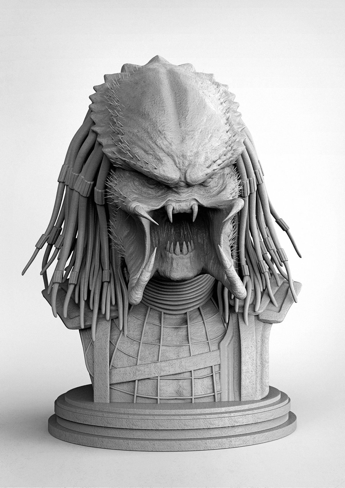 predator creature Character Zbrush Sculpt