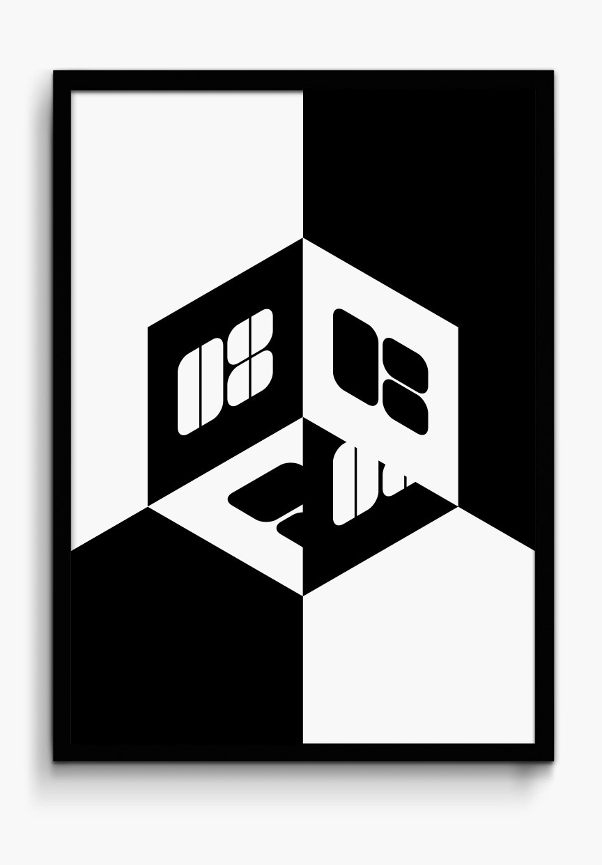 superfried blox Display Typeface vertical horizontal Retro geometric experimental two styles