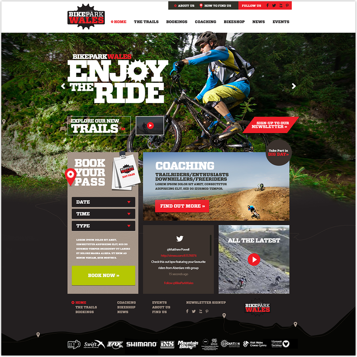 Bike web site pitch work creative bicycle website Bicycle concept