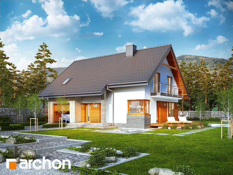 projekty domów archon+ mały dom polecane projekty projekt domu