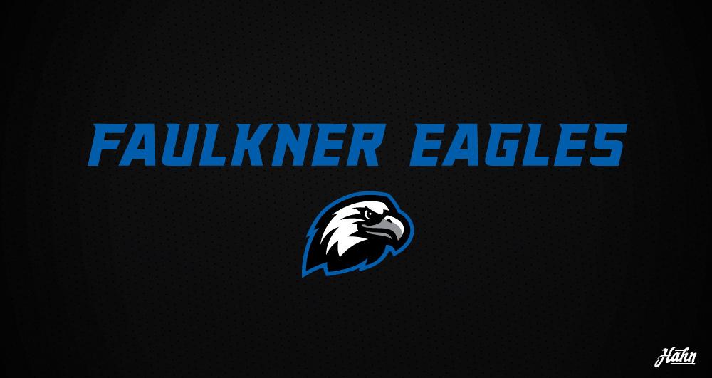 faulkner University eagles logo athletics college NAIA branding  sports