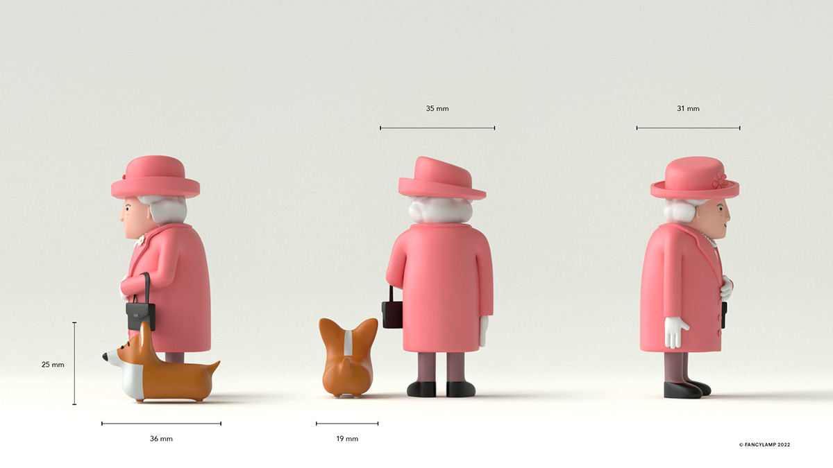 3D art toy branding  Character Character design  design ILLUSTRATION  London toy design  Travel