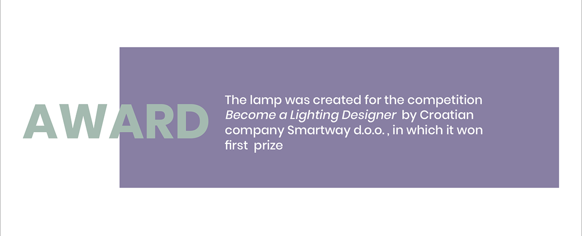 Lamp light product design round