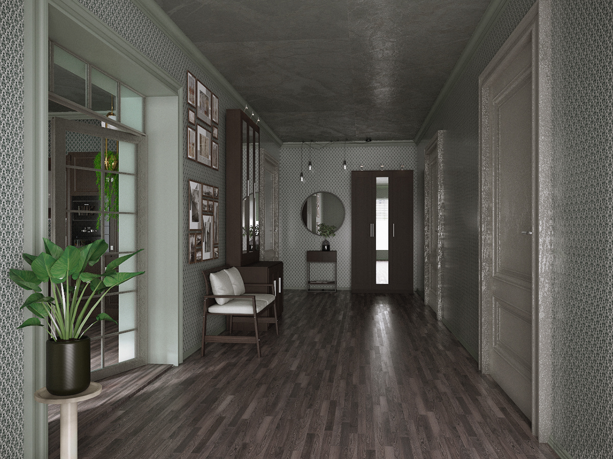 3D 3dsmax corona Interior livingroom Render rendering sinara79 spring visualization