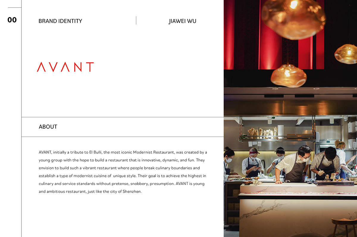Branding Identity communciations menu restaurant system VI visual