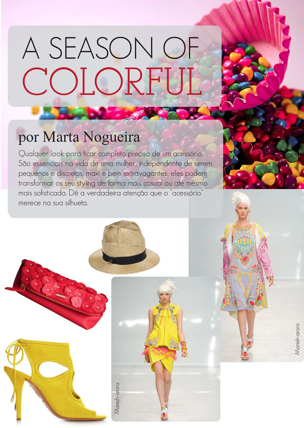 paginação design gráfico moda revista look2impress editorial