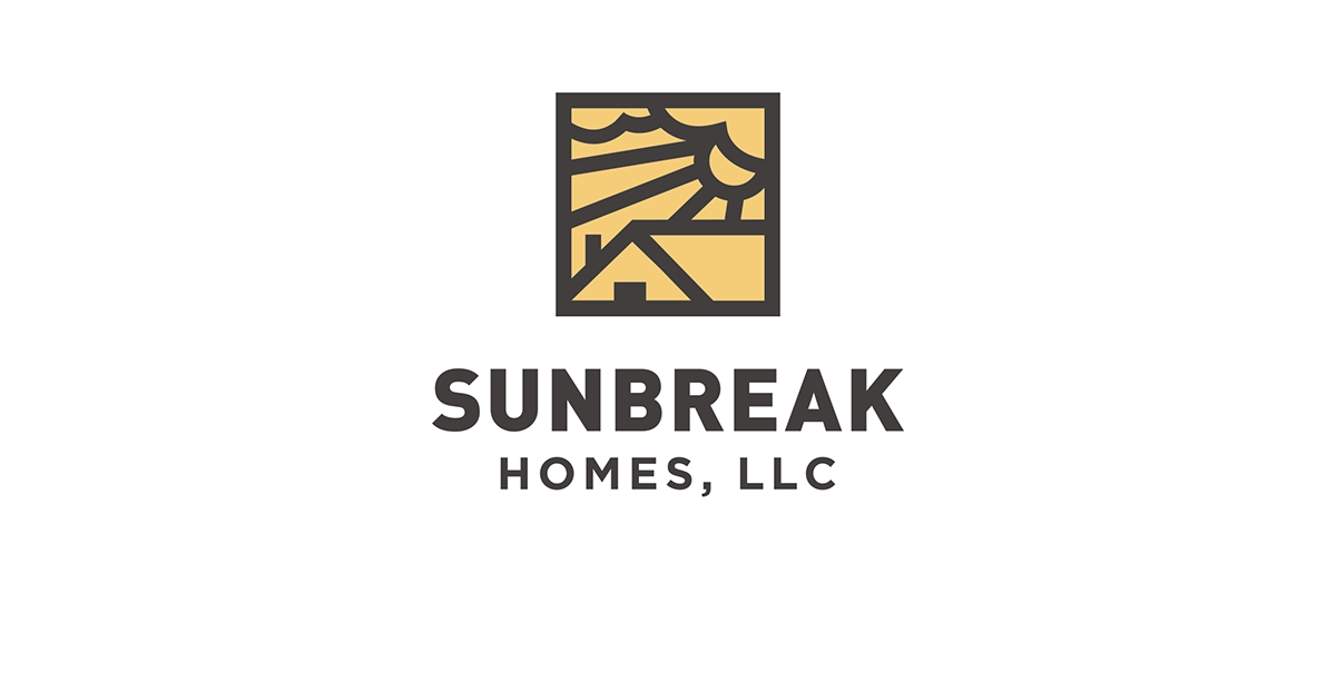 brand identity real estate milovanovic milos home sunbreak Investment realtor management logo Stationery property print mark Sun