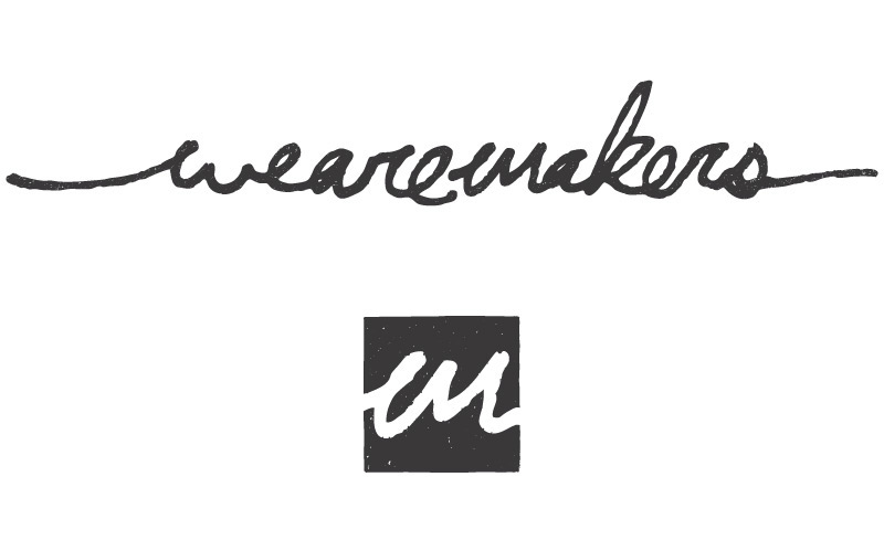 hand drawn type makers Responsive identity logo