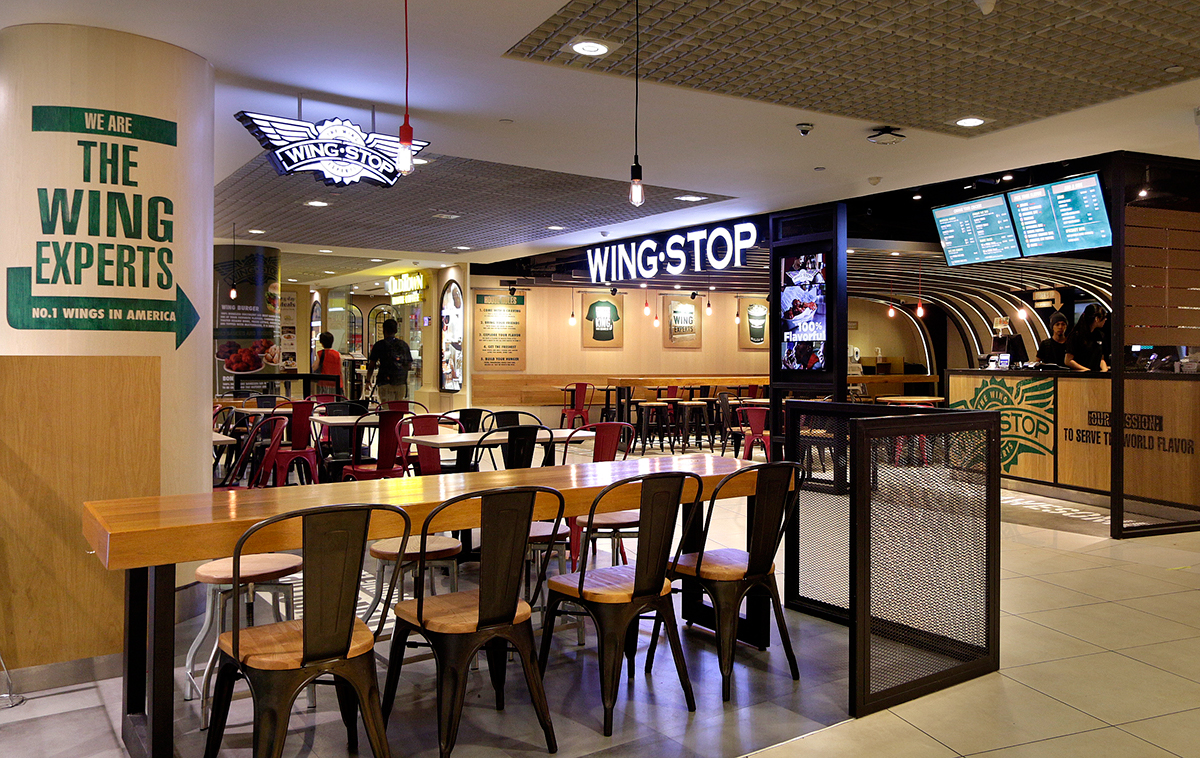 restaurant wingstop singapore F&B
