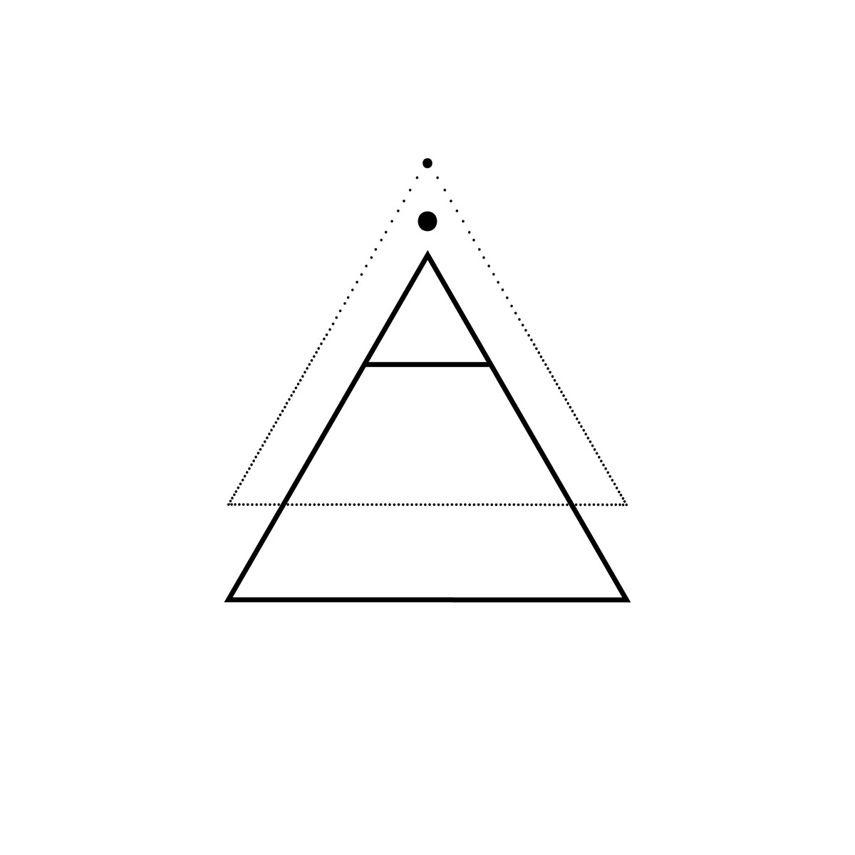 Triangle Tattoo Art Prints for Sale | Redbubble