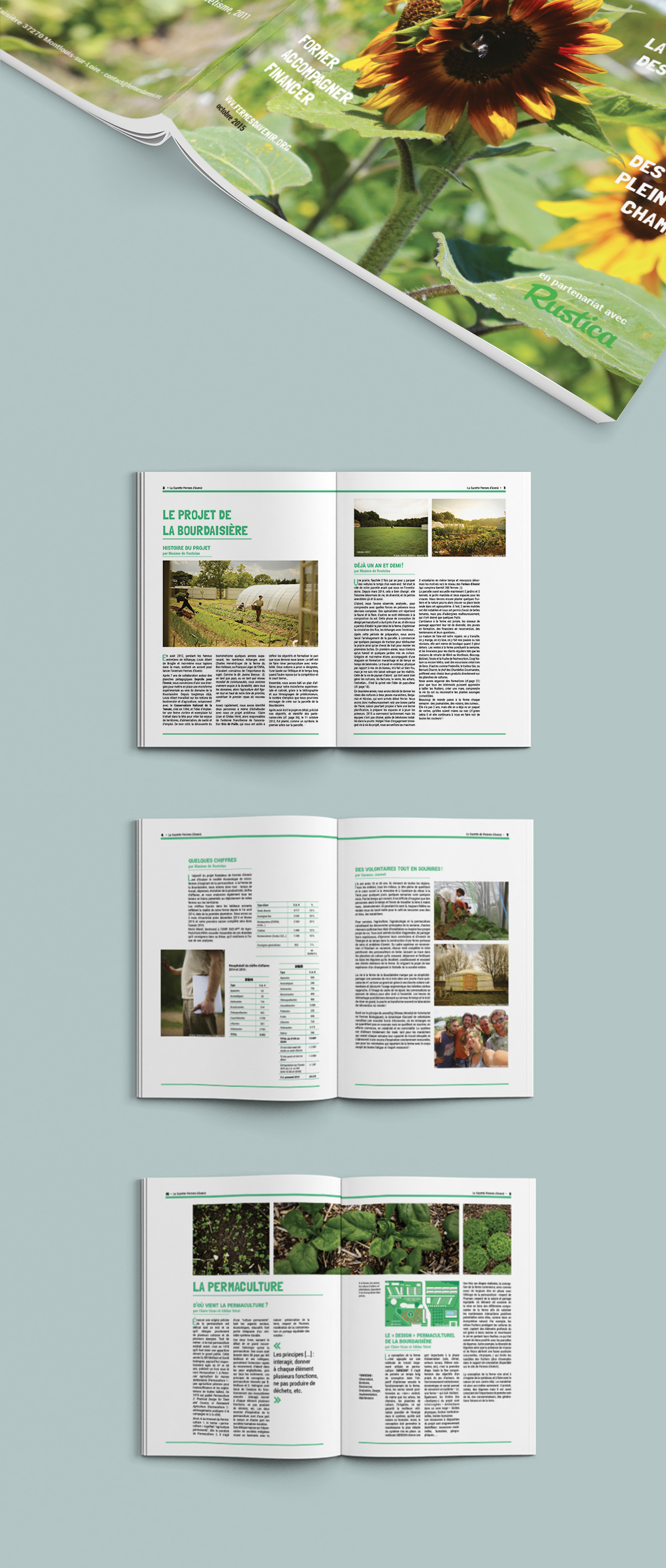 gazette farm permaculture green design newspaper