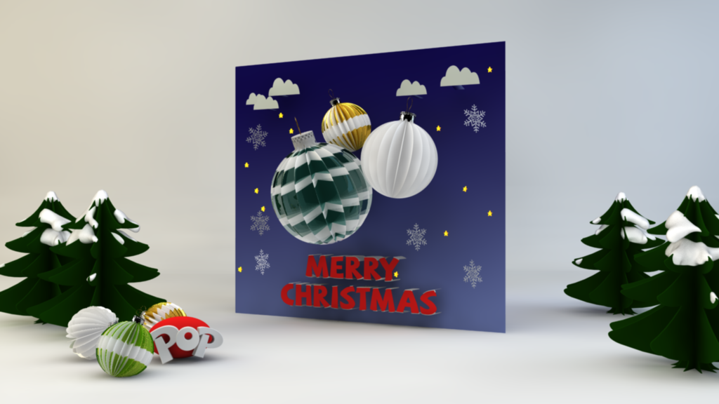 Christmas christmas idents channel design pop