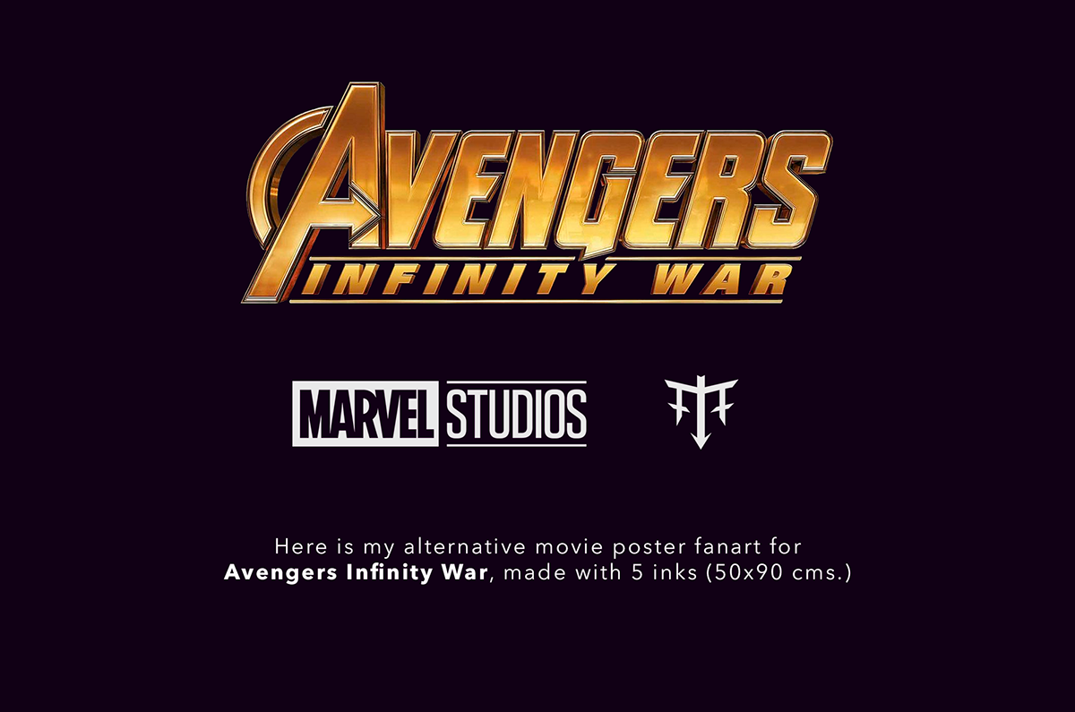 avengers infinity war font