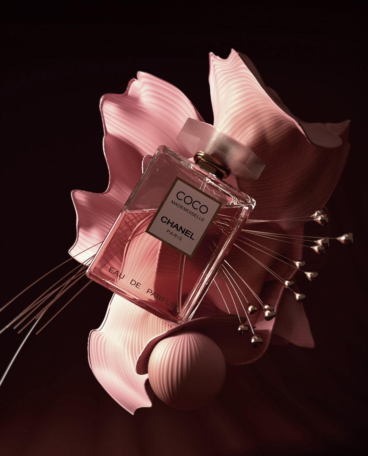 CG 3D Renders For COCO Mademoiselle on Behance
