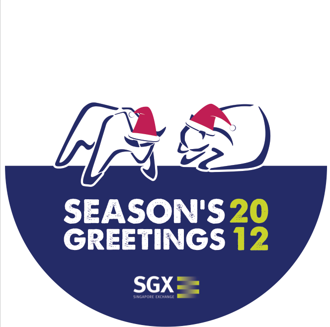 season's greetings card animated card