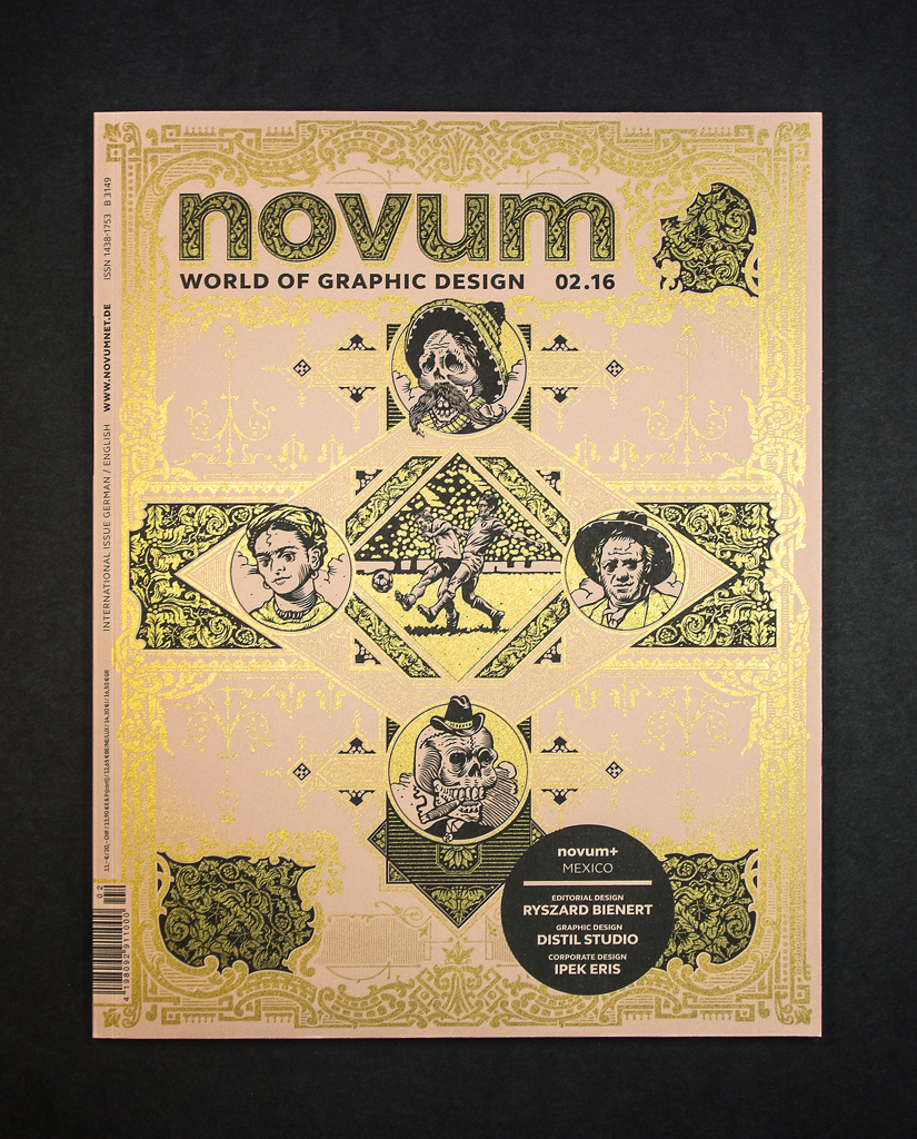 graphic design magazine Corporate Design mexico mexiko Designzeitschrift bronzing Bronzierung druckveredelung Printfinishing novum novum world of graphic design 