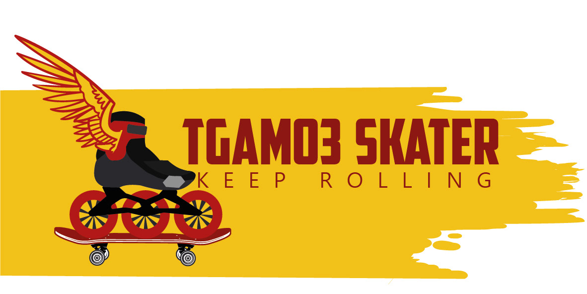 design Illustrator logo rollerblade skate skatebooard