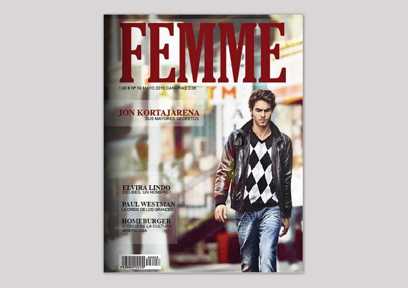 fashion magrazine revista  Magazine   moda  diseño  grafico  indesign pagina  maestra  edición femme