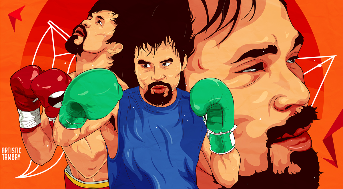 vector pacquiao Manny Pacman philippines Manila
