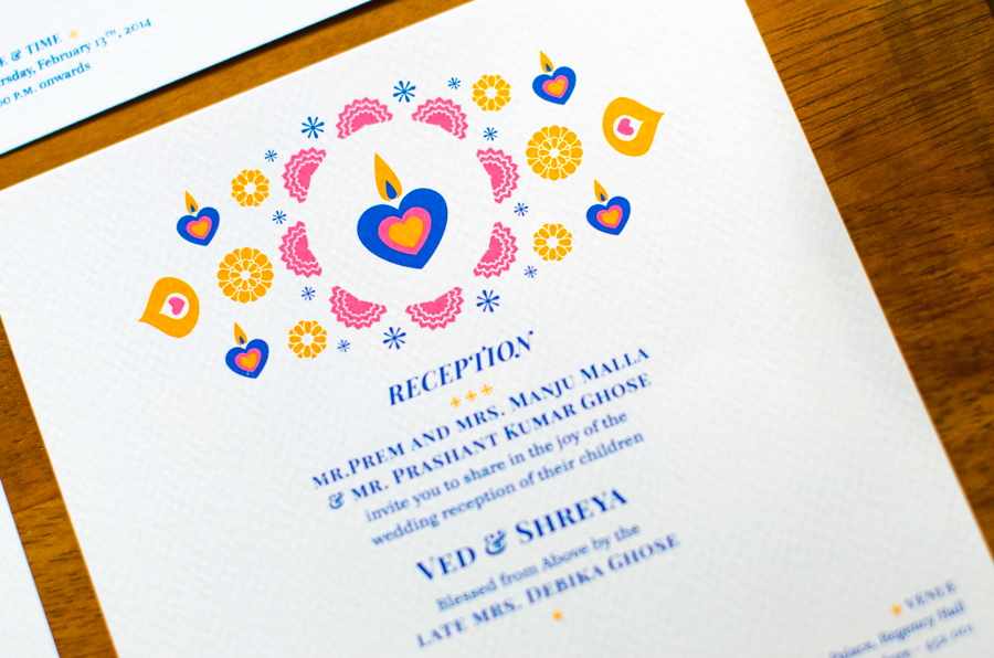 desi India indian wedding Stationery Invitation parrots peacock mehendi Hindu Diya flower invite Invitation henna
