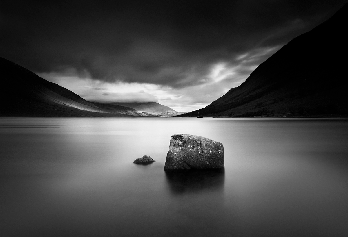 black and white fine art monochrome long exposure seascapes mood