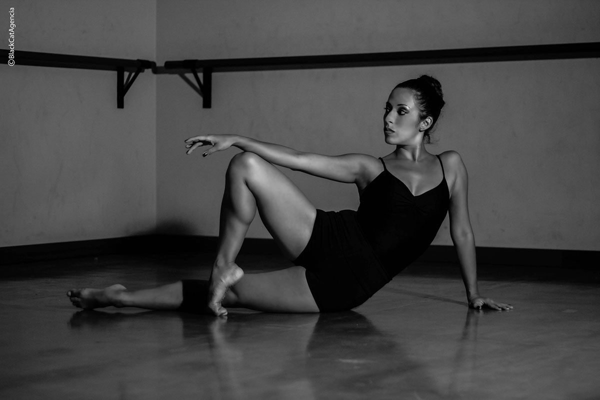 ballet BlackCatAgencia Fotografia bailarinas blancoynegro