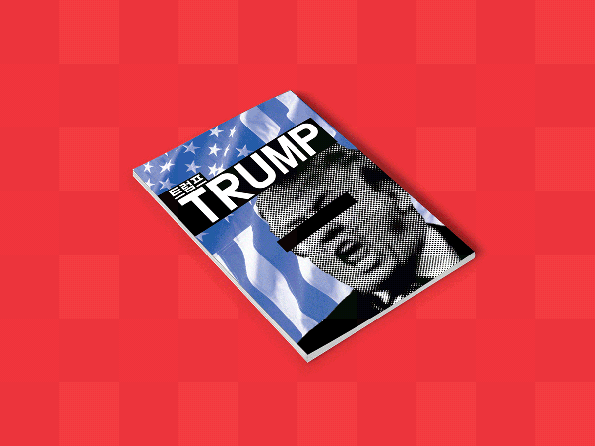 graphic design  Zine  Trump typography   lyric book Layout Design competitive scholarship