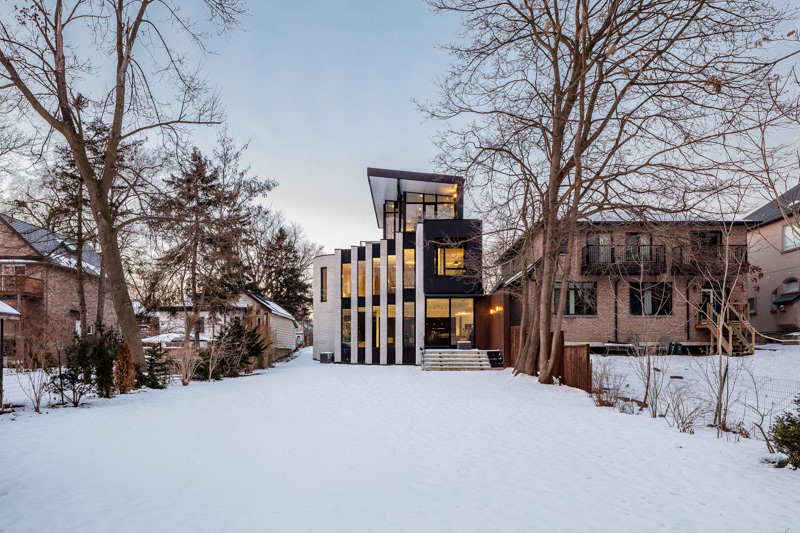 Toronto Canada Ontario architecture single-family house contemporary renovation addition floodplain Mississauga