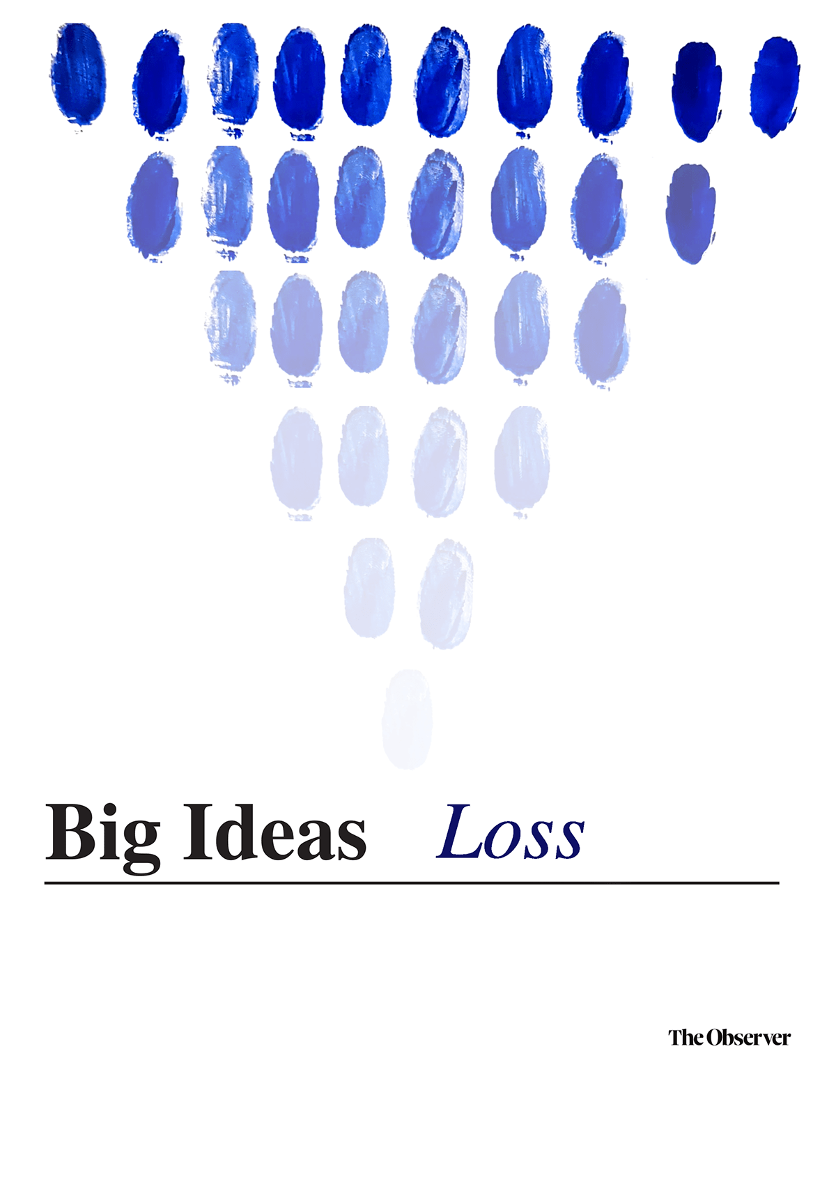 artwork cover design covers design Drawing  ILLUSTRATION  loss observer magazine visual identity