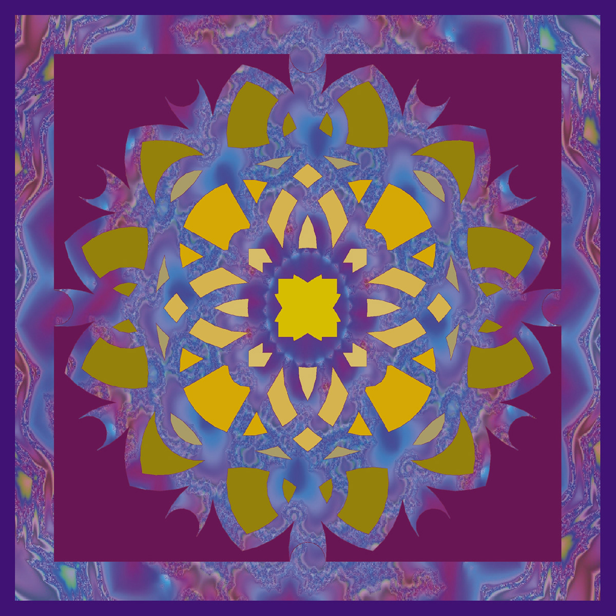 computer-graphics tiles square ACAD coreldraw fractals ceramic design