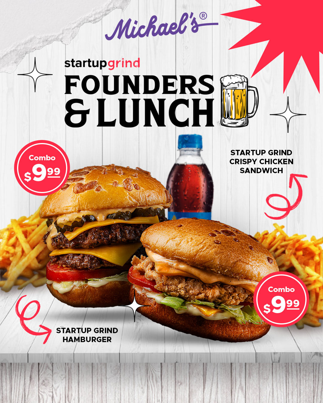 Food  burger Socialmedia Social media post Graphic Designer design Adobe Photoshop photomontage Edition Design graphic