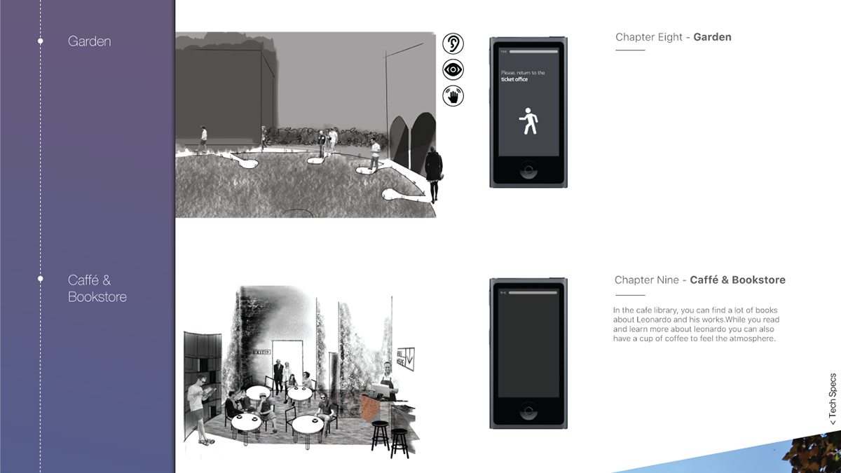 museum experience digital experience augmented reality UX design CENACOLO Last Supper davinci