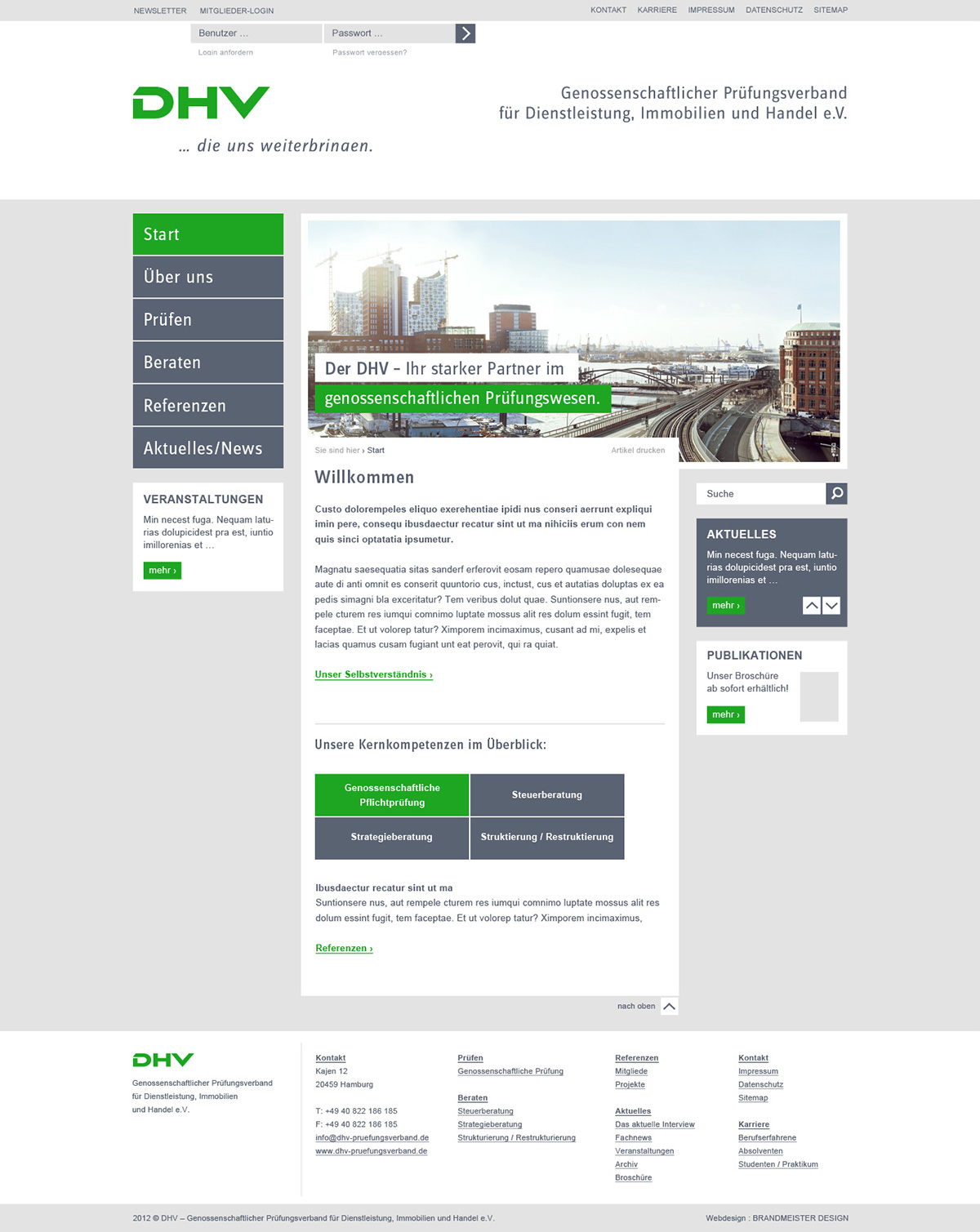 interface design green corporate tax  consulting
