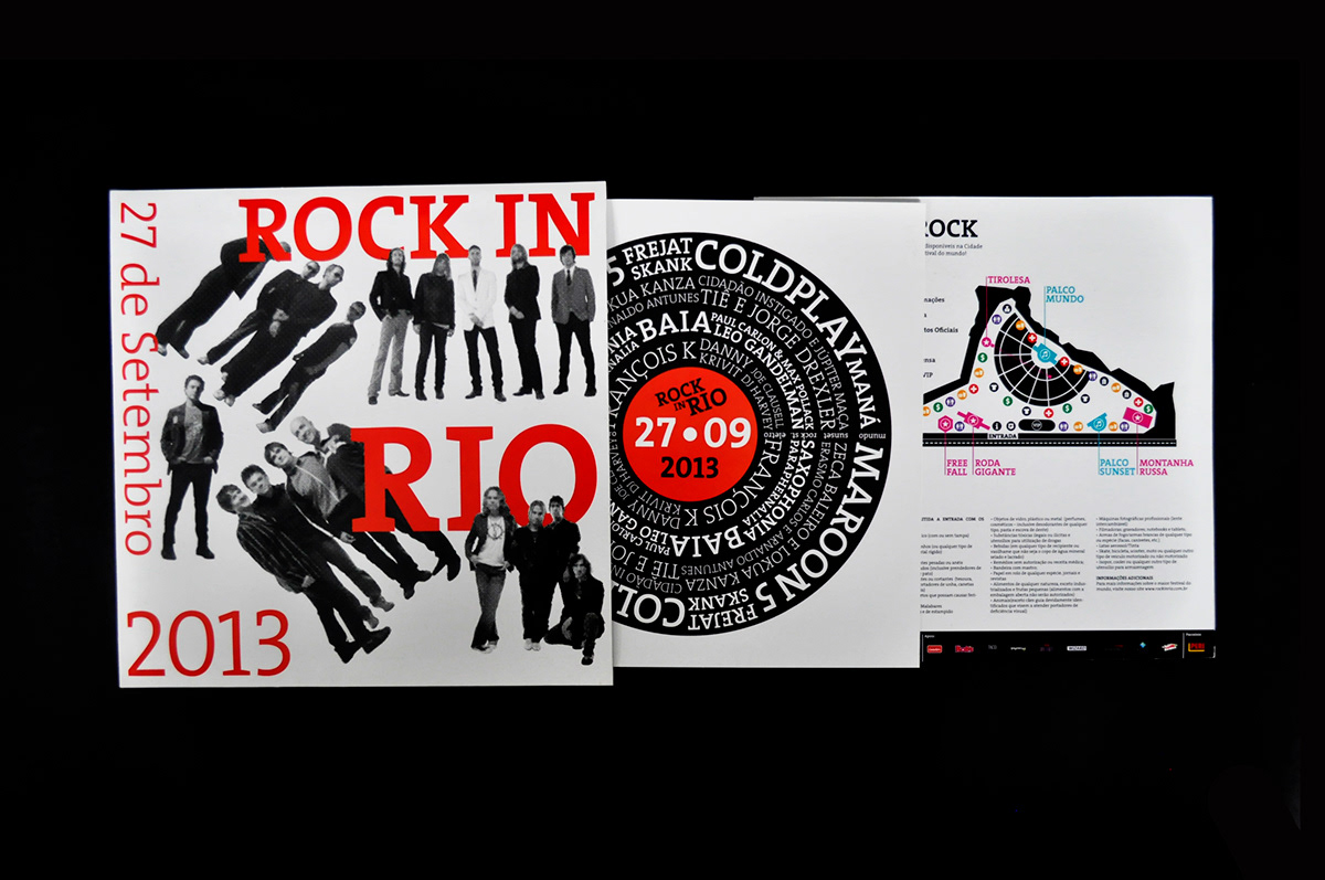 rock in rio festival rio vinyl map