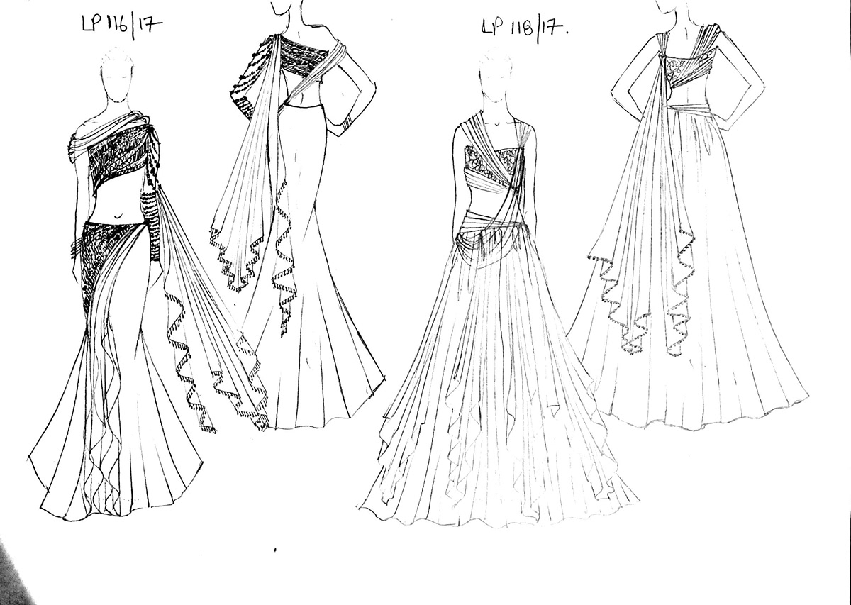 sketches  fashion illustration  collectio fashio  fusion wea  coutur  gowns  dresse  separate