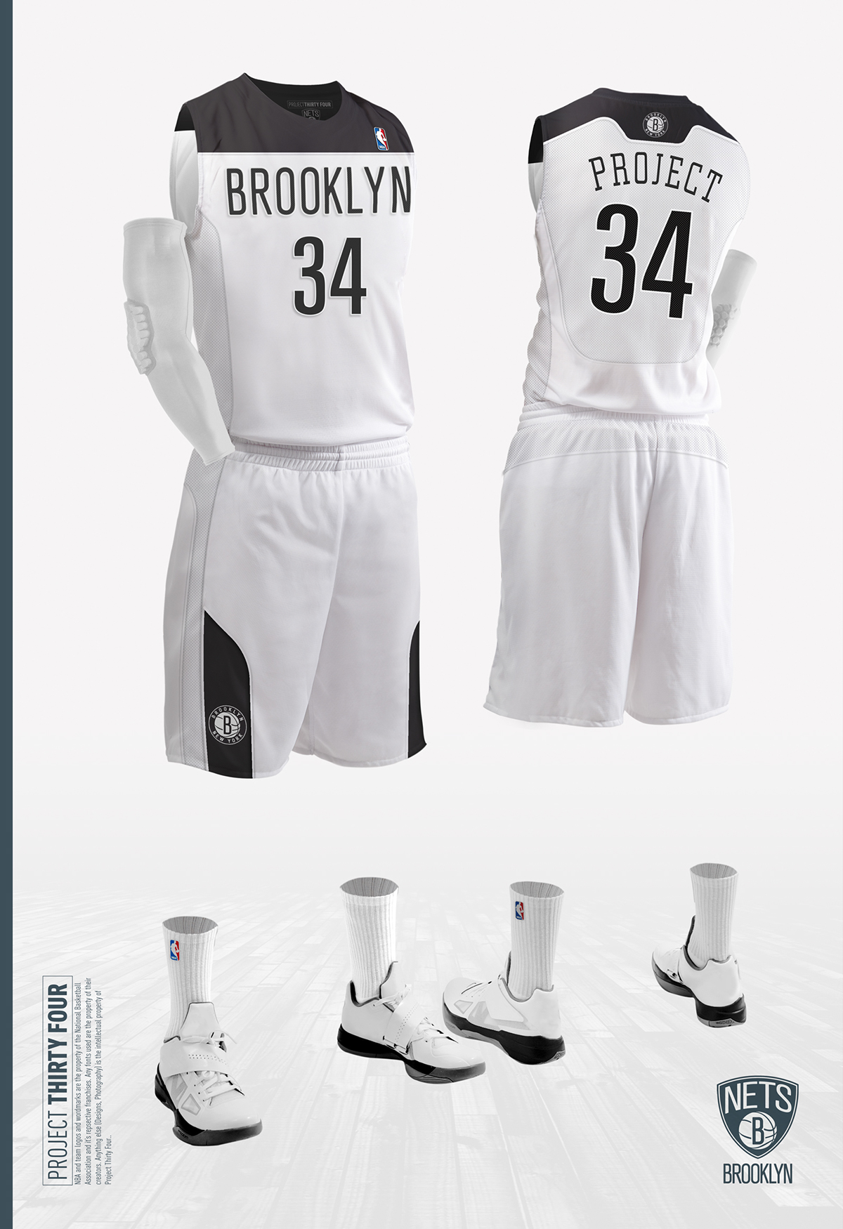 NBA Brooklyn Nets Sports apparel jersey