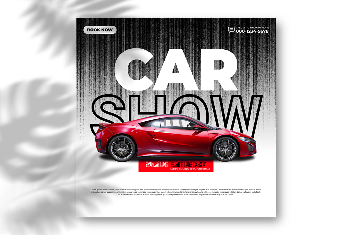 Social media post Socialmedia ads advertisement design graphic design  car rental Show Event