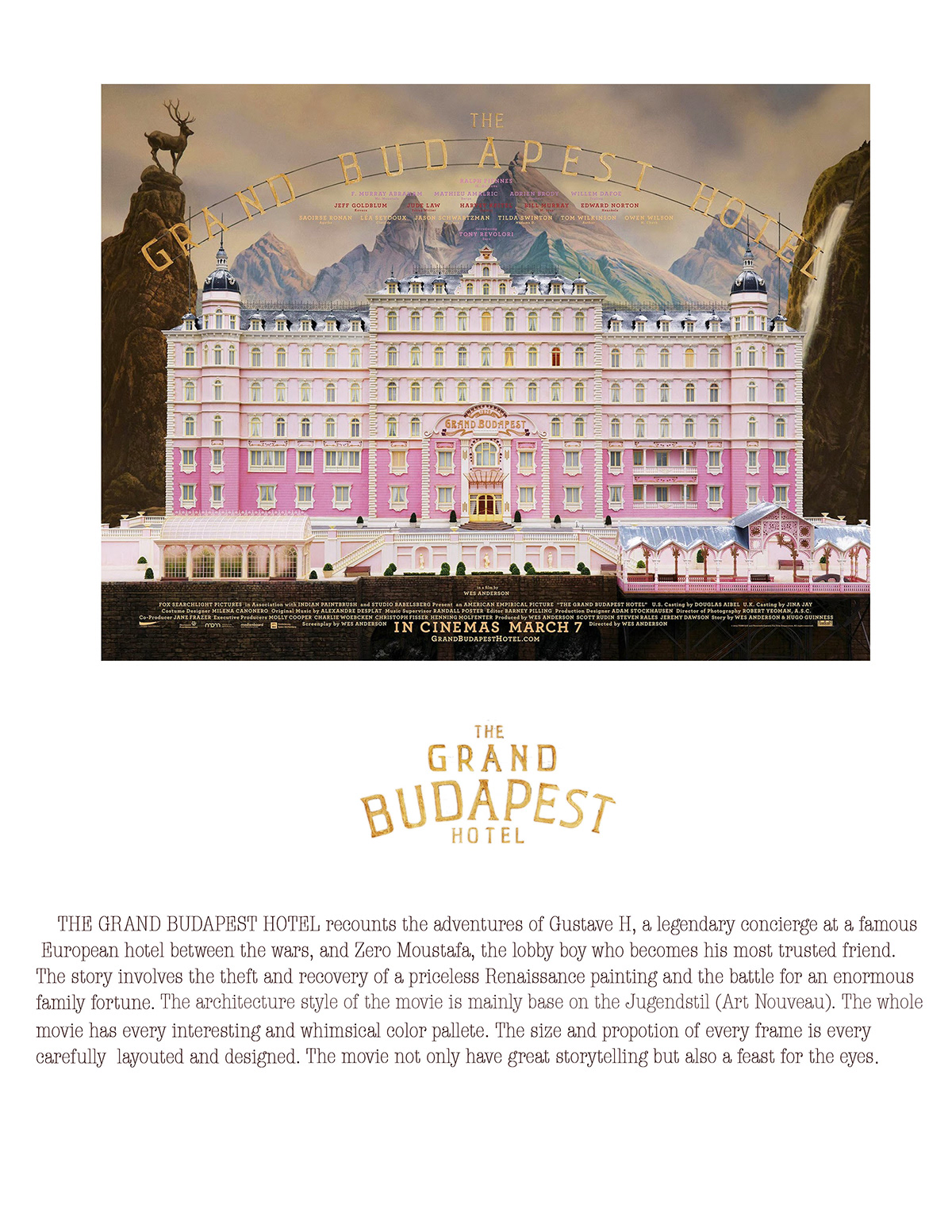 the grand budapest design line